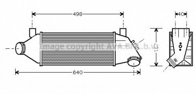 AVA QUALITY COOLING fda4315 -  Интеркулер